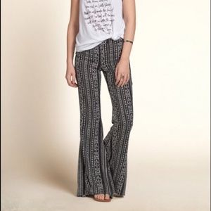 Hollister Boho Chic Flare Pants